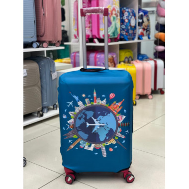 Чехол для чемодана плотный, размер M (арт. 83676)