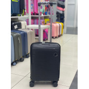 Чемодан 19 дюймов Luna черный из полипропилена (ручная кладь)