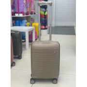 Чемодан 19 дюймов Luna коричневый из полипропилена (ручная кладь)