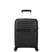 Чемодан 20 дюймов American Tourister Sunside Spinner 55/20 TSA черный из полипропилена (ручная кладь)