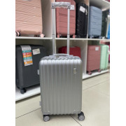 Чемодан 20 дюймов Holin светло-серый из поликарбоната (ручная кладь)