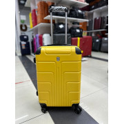 Чемодан 20 дюймов Luyida желтый из поликарбоната (ручная кладь)