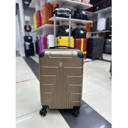 Чемодан 20 дюймов Luyida золото из поликарбоната (ручная кладь)