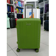 Чемодан 20 дюймов Mironpan авокадо с расширением из полипропилена (ручная кладь)