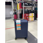 Чемодан 20 дюймов Mironpan синий из полипропилена (ручная кладь) (м97-1)