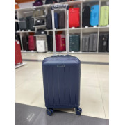 Чемодан 20 дюймов Mironpan синий из полипропилена (ручная кладь) (м97)