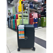 Чемодан 20 дюймов Mironpan темно-зеленый из полипропилена (ручная кладь) (м61)