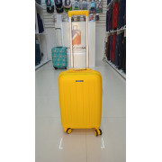 Чемодан 20 дюймов Mironpan желтый из полипропилена (ручная кладь) (м97)