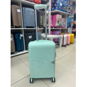 Чемодан 20 дюймов Molly мятный из полипропилена (ручная кладь)