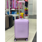 Чемодан 20 дюймов Rink сиреневый из полипропилена (ручная кладь)