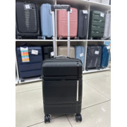 Чемодан 20 дюймов Robin черный из полипропилена (ручная кладь)