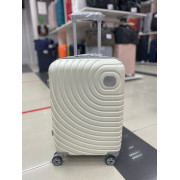Чемодан 20 дюймов TR O белый из поликарбоната (ручная кладь)