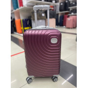 Чемодан 20 дюймов TR O бордовый из поликарбоната (ручная кладь)