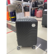 Чемодан 20 дюймов TR O черный из поликарбоната (ручная кладь)