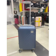 Чемодан 20 дюймов TR O синий из поликарбоната (ручная кладь)