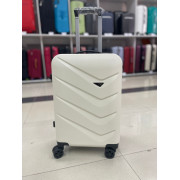 Чемодан 20 дюймов TR V белый из поликарбоната (ручная кладь)