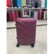 Чемодан 20 дюймов TR V бордовый из поликарбоната (ручная кладь)