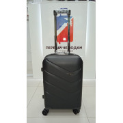 Чемодан 20 дюймов TR V черный из поликарбоната (ручная кладь)