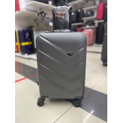 Чемодан 20 дюймов TR V темно-серый из поликарбоната (ручная кладь)