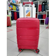 Чемодан 20 дюймов Travel Fashion красный из полипропилена (ручная кладь)
