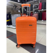 Чемодан 20 дюймов Travel Fashion One оранжевый из полипропилена (ручная кладь)