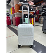 Чемодан 20 дюймов Travel Speed белый из полипропилена (ручная кладь)