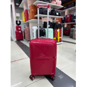 Чемодан 20 дюймов Travel Speed красный из полипропилена (ручная кладь)