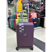 Чемодан 20 дюймов Uplight фиолетовый из полипропилена (ручная кладь)