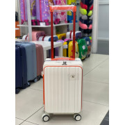 Чемодан 20 дюймов W.zckiss Berg белый из поликарбоната (ручная кладь)