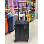 Чемодан 20 дюймов W.zckiss Berg черный из поликарбоната (ручная кладь)