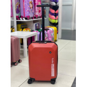 Чемодан 20 дюймов Yufei Lift оранжевый из поликарбоната (ручная кладь)