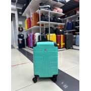 Чемодан 22 дюйма Luyida мятный из поликарбоната