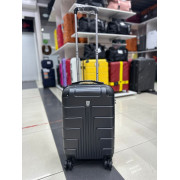 Чемодан 22 дюйма Luyida темно-серый из поликарбоната