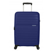 Чемодан 24 дюйма American Tourister 51G-31002 Sunside Spinner с расширением из полипропилена, синий