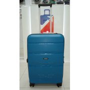 Чемодан 24 дюйма American Tourister Bon Air Dlx Spinner синий из полипропилена