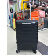 Чемодан 24 дюйма Cosmo черный из полипропилена