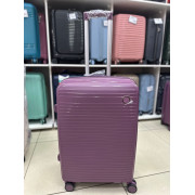 Чемодан 24 дюйма Luna фиолетовый из полипропилена