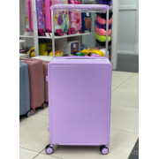 Чемодан 24 дюйма Lunary сиреневый из поликарбоната