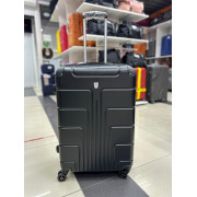 Чемодан 24 дюйма Luyida черный из поликарбоната