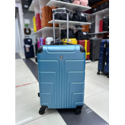 Чемодан 24 дюйма Luyida голубой из поликарбоната