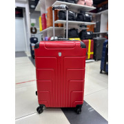 Чемодан 24 дюйма Luyida красный из поликарбоната