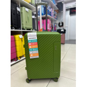 Чемодан 24 дюйма Mironpan авокадо с расширением из полипропилена (м74)
