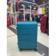 Чемодан 24 дюйма Mironpan бирюзовый из полипропилена (м92-1)