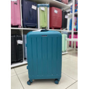 Чемодан 24 дюйма Mironpan бирюзовый с расширением из полипропилена (м97-2)