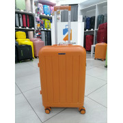 Чемодан 24 дюйма Mironpan оранжевый из полипропилена