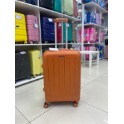 Чемодан 24 дюйма Mironpan оранжевый с расширением из полипропилена (м97-2)