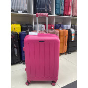 Чемодан 24 дюйма Mironpan темно-розовый с расширением из полипропилена (м97-2)