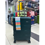 Чемодан 24 дюйма Mironpan темно-зеленый из полипропилена (м71)