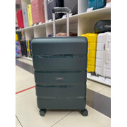 Чемодан 24 дюйма Mironpan темно-зеленый из полипропилена (м92)