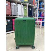 Чемодан 24 дюйма Mironpan зеленый с расширением из полипропилена (м97-2)
